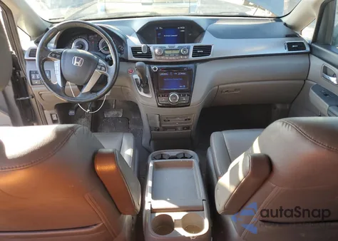 2016 Honda Odyssey Exl из США, поврежденный, VIN 5FNRL5H6XGB166980